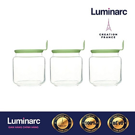 Mua Bộ 3 Hủ Thuỷ Tinh Luminarc Rondo Smile 0.5L - LUROP8057