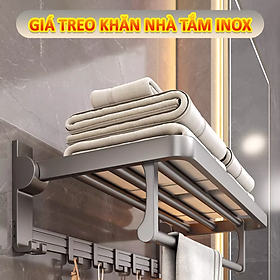 Mua Giá treo khăn nhà tắm Inox 304 không ghỉ đa năng-  K1660