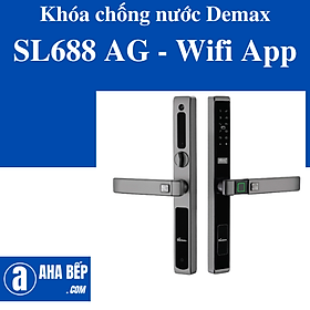Mua Khóa cửa chống nước Demax SL688 AG - Wifi App. Hàng Chính Hãng
