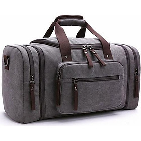 Casual Outdoor Travel Bag Unisex Canvas Large Capacity Duffle Bag