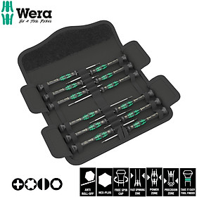 Bộ tua vít điện tử đa năng 12 chiếc Kraftform Micro - Wera 05073675001