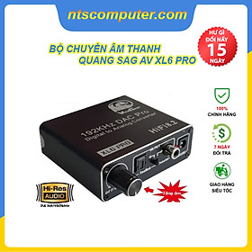 Mua Bộ Chuyển Âm Thanh Quang Học Sang AV Tích Hợp Tăng Âm VinaGear XL6 Pro - Hàng Chính Hãng