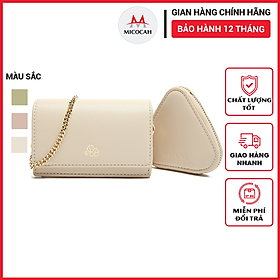 Túi Đeo Chéo Nữ Mini Thời Trang MICOCAH Nhỏ Gọn Dễ Thương Da Cao Cấp Cực Đẹp Đi Chơi Dự Tiệc Sang Trọng MC128 - Micocah