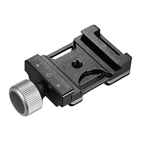 Kẹp nhả nhanh 38mm có núm vặn bằng nhôm tương thích với tấm QR Arca-Swiss