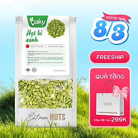 Hạt Bí Xanh Rang Oaky - Túi 150g