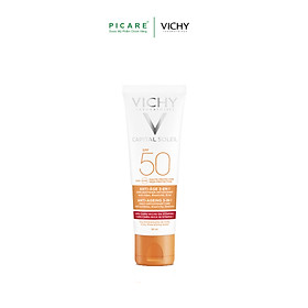 Kem Chống Nắng Bảo Vệ Và Giúp Giảm Các Dấu Hiệu lão hóa Ideal Soleil Anti-Age SPF50 50ml