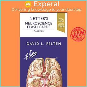 Sách - Netter's Neuroscience Flash Cards by David L. Felten (UK edition, paperback)