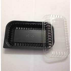 Mua Hộp Nhựa Đế Đen Có Nắp Pet Trong  Hộp Nhựa Salat HT12  HT17  HT203  Tiện Lợi  Sang Trọng