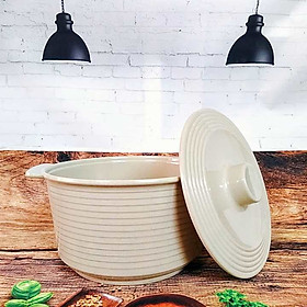Mua THỐ MELAMINE CAO CẤP THAILAND -Màu NÂU- TÔ BÁT THỐ ĐỰNG CƠM CANH  đựng thực ăn chín có NẮP ĐẬY kính bảo vệ. Dụng cụ thố chịu được nhiệt độ từ 30° đến 100° C  hàng chuẩn 100% MELAMINE