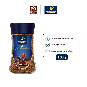 Cà phê hòa tan Tchibo Exclusive - 100g - Tặng Hũ thủy tinh