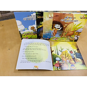 SÁCH RÈN LUYỆN KỸ NĂNG CHO BÉ: MÈO CON LON TON 5 TẬP (DÀNH CHO BÉ TỪ 3 -10 TUỔI)