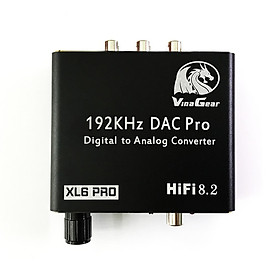 Mua Bộ Chuyển Âm Thanh Quang Vinagear XL6 Pro Tích Hợp Nút Tăng Giảm Âm Lượng - Hàng Chính Hãng