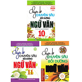 Combo Chuyên Đề Chuyên Sâu Bồi Dưỡng Ngữ Văn 10, 11, 12