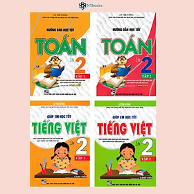 Sách - Combo Học Tốt Toán + Tiếng Việt Lớp 2 (Dùng Kèm SGK Cánh Diều) (Bộ 4 Cuốn)