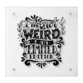 Mua Typography  Limited Edition - Tranh Kính Mia Home