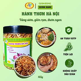 Hình ảnh Hành thơm Hà Nội 165gr (hành khô phi sẵn)- Hàng xuất khẩu Nhật-Đảm bảo chất lương, ngon, giòn rụm