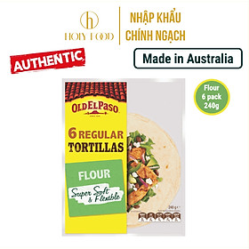 Vỏ Bánh Tortilla Mexico Tortillas Old El Paso Flour 6 pack