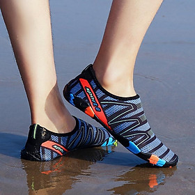Summer Women Sandals Bãi biển Giày Nước Bơi nhanh chóng Bơi Bơi giày dép bên bờ biển Surf Stream Shoes Sleakers Slippers Color: Water Shoes 3 Shoe Size: 4