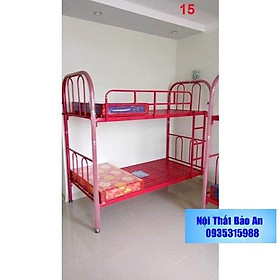 Giường sắt hai tầng nhiều kích thước - Nội Thất Bảo An