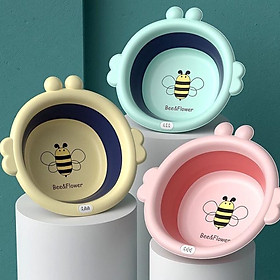 [Venus Cosmetics] Chậu rửa mặt gấp gọn con ong cho bé - Giao màu ngẫu nhiên