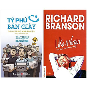 Combo Tỷ Phú Bán Giày + Like A Virgin - Kinh Doanh Như Một Cuộc Chơi
