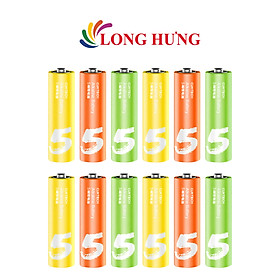 Pin kiềm Cuktech Alkaline 1.5V AA LR6/AAA LR03 (12 viên AA/12 viên AAA) - Hàng chính hãng