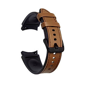 Dây Da Chống Nước Dành Cho Galaxy Watch 4/ Galaxy Watch 5/ Watch 5 Pro Kai.N Classic Hybrid Leather - Hàng Chính Hãng