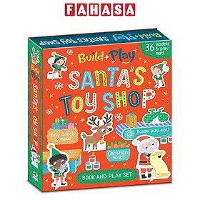 Build And Play Santa's Toy Shop: Book And Play Set With 36 Christmas Models To Make