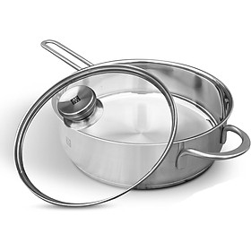 Mua Chảo inox Zwilling twin 24 cm kèm nắp kính Hàng chính hãng