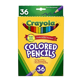 Hộp 36 bút chì màu Crayola chuốt sẵn