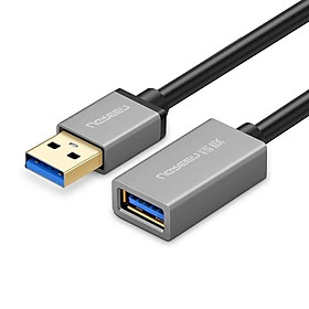 Mua Cáp tín hiệu nối dài USB 3.0 dáng dây nhỏ 1M màu Đen Ugreen 10495US115 - Hàng chính hãng