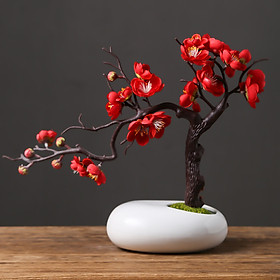 Mua Bộ Bình + Hoa Đào ( Tặng Chú Tiểu