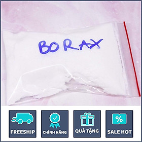 Bột borax/hàn the-Bột borax Mỹ/USA 100 gram - Nguyên liệu làm slime