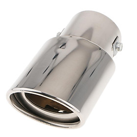 Car Universal Round  Stainless Steel Exhaust Tail  Tip Pipe