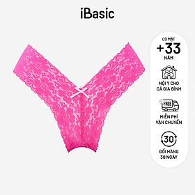 Quần lót ren chữ y ibasic pany094