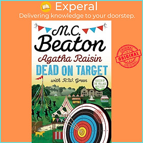 Hình ảnh Sách - Agatha Raisin: Dead on Target by M.C. Beaton (UK edition, hardcover)