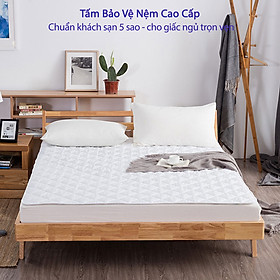 Mua Tấm Bảo Vệ Nệm Chống Thấm Nước Cao Cấp Chuẩn Khách Sạn 5 Sao Tấm Lót Nệm Giường Ngủ Chống Thấm Bảo Vệ Nệm Trải Giường Cao Cấp Tấm Bảo Vệ Nệm Đệm Mỏng Lót Giường Ngủ Chống Thấm Cho Bé