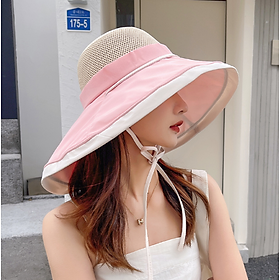 Mũ rộng vành chống nắng chống tia cực tím cao cấp mới, nón nữ rộng vành thời trang