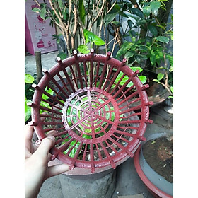 Mua Combo 10 chậu nhựa nan phụ fi 20 đến fi 30 đủ màu
