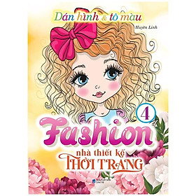 Dán Hình Và Tô Màu - Fashion Nhà Thiết Kế Thời Trang 4