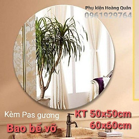Mua GƯƠNG TRÒN TREO TƯỜNG - GƯƠNG SOI NHÀ TẮM PHÔI GƯƠNG BỈ