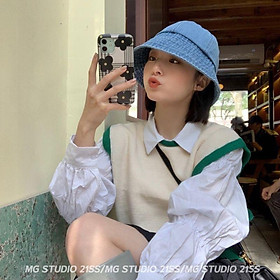 Nón buket jean xoè hót hit