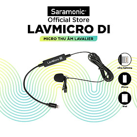 Mua Micro cài áo Saramonic LavMicro Di - Livestream/ Phỏng Vấn/ Quay VLog - Chuyên Dùng Cho Điện Thoại - Hàng Chính Hãng