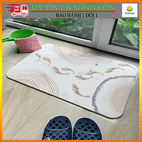 Mua Thảm đá lau chân nhà tắm siêu thấm hút kích thước 39x60x0.9cm
