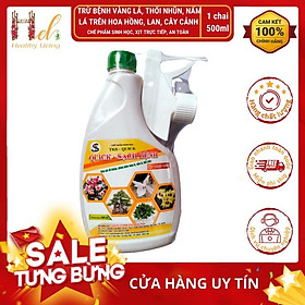 Mua Chế Phẩm Sinh Học 500ml Ngăn Ngừa Và Trừ Bệnh Vàng Lá  Thối Nhũn  Nấm Lá trên Hoa Lan  Hồng  Cây Cảnh Dạng Xịt An Toàn