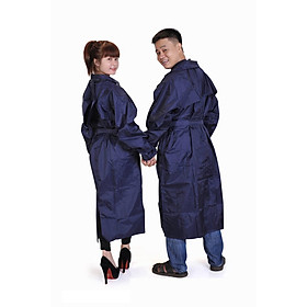 Áo Mưa Măng Tô Vải Dù 1m6 Không Thấm Nước
