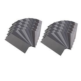 90x 400 to 3000 Grit Wet and Dry Sandpaper Sheets Assortment for Metal