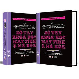 Sách: Sổ Tay Khoa Học Máy Tính Và Mã Hóa ( Sách Tham Khảo THPT ) (Kèm bookmark)