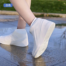 Set  2 bao bọc giày đi mưa - ủng đi mưa silicon, chống nước , chống thấm , chống trơn trượt thời trang hiện đại , thiết kế ôm chân , êm phù hợp cho cả nam và nữ - S ( 15 - 20 ) CM