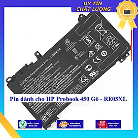 Pin dùng cho HP Probook 450 G6 - RE03XL - Hàng Nhập Khẩu New Seal